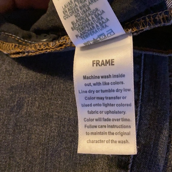 FRAME “Le Skinny de Jeanne” in Greenwich Size 26 - Picture 7 of 7